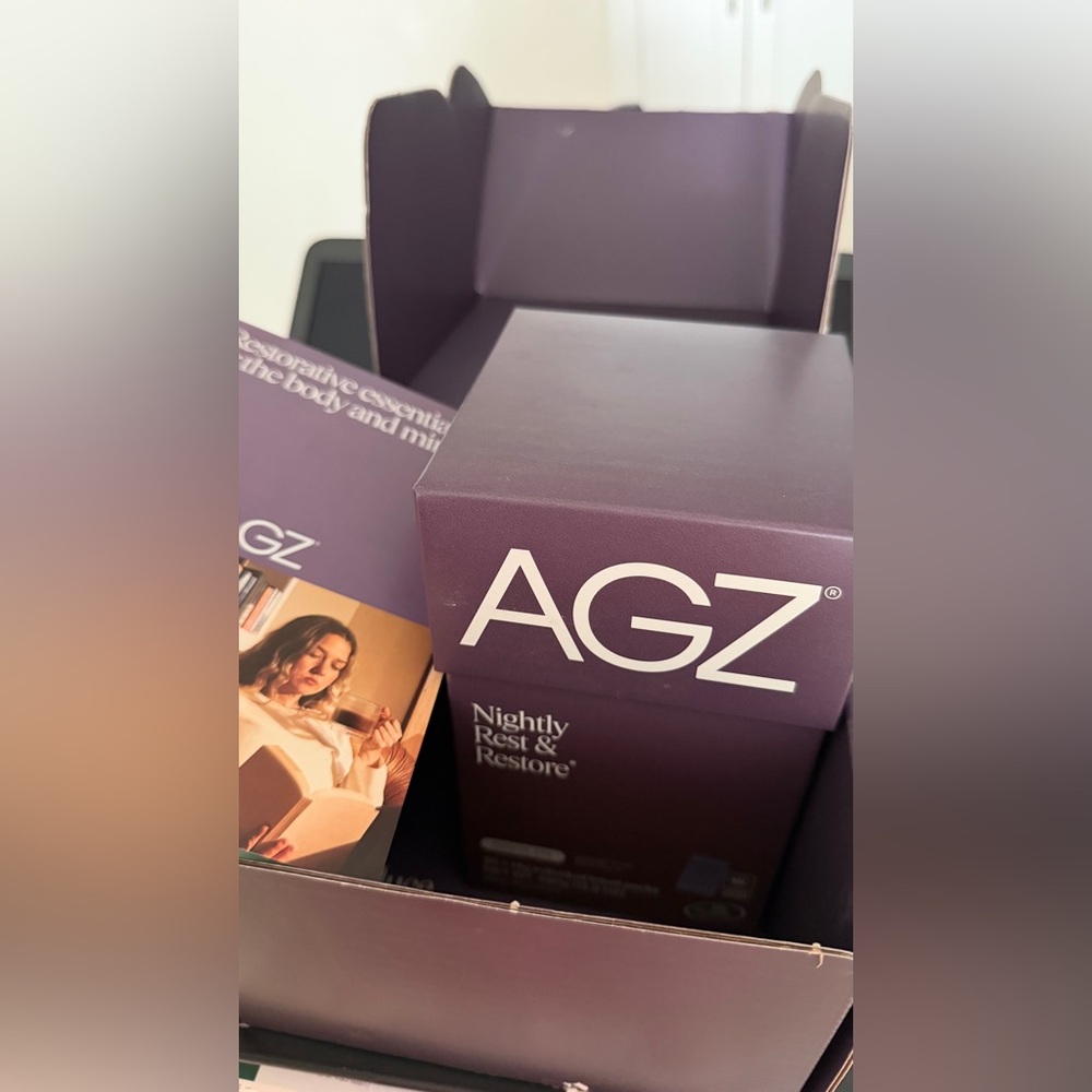 New, Never Opened AGZ Nightly Rest & Restore - Chocolate Sleep Supplement - Picture 7 of 7